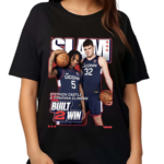 Dan Hurley Donovan Clingan And Stephon Castle Built 2 Win Shirt