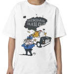 Crenshaw Skate Club Cop Car Attractive Shirt