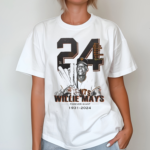 Willie Mays Forever Giant 24 Shirt