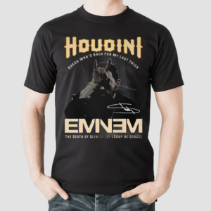 Houdini Guess Whos Back For My Last Trick Eminem The Death Of Slim Shady Shirt