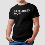 34 Felonies Wow Shirt