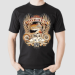 American Bobber Ride A Legend Motorcycle Usa Graphic Shirt