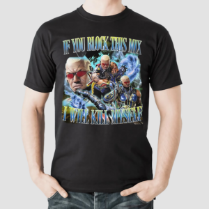 Raven Tekken If You Block This Mix I’ll Kill Myself Shirt