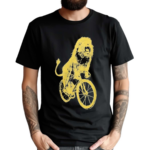 Lion On A Bicycle Shirt
