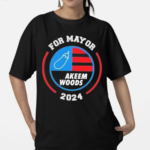 For Mayor Akeem Woods 2024 Shirt