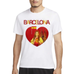 Olivia Rodrigo Barcelona Jesus Shirt