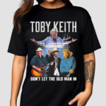 Toby Keith In The Memory Of The Cowboy Legend Country Singer Shirt