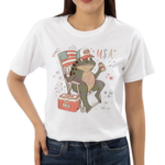 Funny Fourth Of July Patriotic Frog Shirt