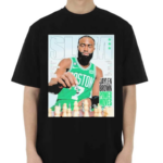 Jaylen Brown Power Moves Slam Cover Shirt