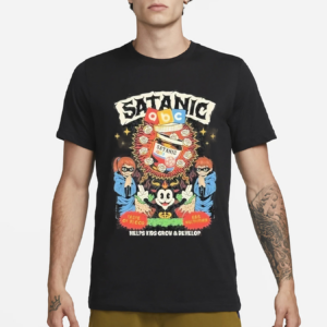 Satanic ABC Taste Of Blood 666 Multivitamin Shirt