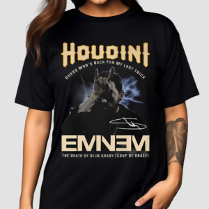 Houdini Guess Whos Back For My Last Trick Eminem The Death Of Slim Shady Shirt