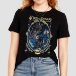Lotr Lord Of The Ring Witch King Of Angmar Movie Black Timber High Quality Silk Screen Collectable Shirt