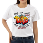 King Dad Man Of God Hardworking Shirt