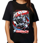 Flat Track America Racing USA Shirt