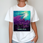 Umphreys McGee on June 15 2024 Red Rocks Morrison CO Painting Shirt