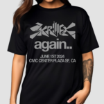 Skrillex Merch Skrillex Again Civic Center Shirt