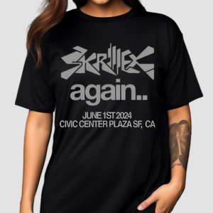 Skrillex Merch Skrillex Again Civic Center Shirt