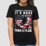 Davis Honoring All Who Served More Than A Flag 2024 Shirt