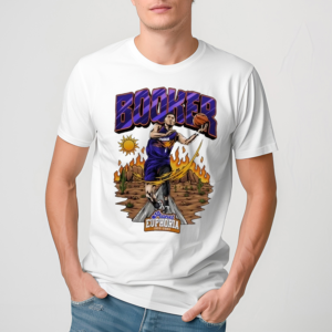 Devin Booker Phoenix Suns Fire 2024 Shirt