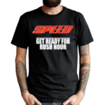 Robert Pattinson Wearing Speed Get Ready For Rush Hour Shirt