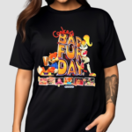 Conkers Bad Fur Day Rude Squirrel Shirt