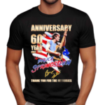 Anniversary 60th Year 1964-2024 Bruce Springsteen Thank You For The Memories Shirt