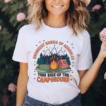 Drunkest Bunch Of Assholes The Campground Shirt