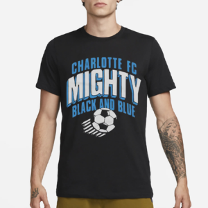 Charlotte Fc Mighty Black And Blue Shirt