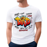 King Dad Man Of God Hardworking Shirt