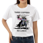 Wizard Of Barge Three Coffees No Lunch Shirt