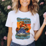 2024 Magic Johnson And Jimmy Kimmel Vacation 2024 Whaddya Say Shirt