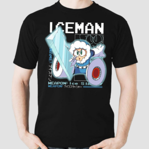 Mega Man Capcom Iceman Large Shirt