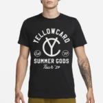 Yellowcard Summer Gods Tour Shirt