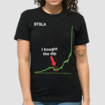 TSLA Stock I Bought The Dip Chart Shirt