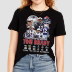 Greatest Of All Time Tom Brady Thank You For The Memories Shirt