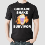 Grimace Shake Survivor Shirt