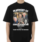 Mash In Memory Of Donald Sutherland 1935 2024 Thank You For The Memories Shirt