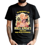 WWE Champions Sika AnoaI 1945-2024 Thank You For The Memories Fan Shirt