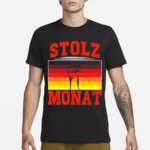 Heiko Wearing Stolz Monat Shirt