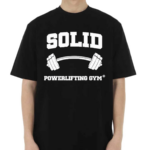 Solid Powerlifting Gym Shirt