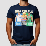 Nice 2024 Nba Finals Dallas Mavericks Vs Boston Celtics Shirt