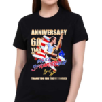 Anniversary 60th Year 1964-2024 Bruce Springsteen Thank You For The Memories Shirt