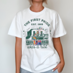 Womens The First Pride Was A Riot Rainbow LGBTQ Shirt