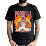 Poozilla Explosive Monstrous Diarrhea Poop Meme Shirt