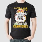 Real Madrid Apor La15 Campeones Shirt