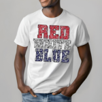 Red White Blue Fourth Of July Shirt