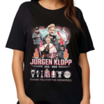 Liverpool Jurgen Klopp 2015-2024 Thank You For The Memories Signature Shirt