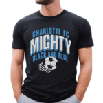 Charlotte Fc Mighty Black And Blue Shirt