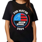 For Mayor Akeem Woods 2024 Shirt