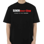 Zack Morris ZACK Doesn’t Stop Power To The Traders Shirt